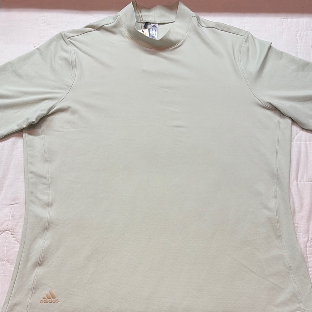 Adidas NWT Pale Sage Green SPF‎ 50 Performance Top Outdoor Activewear Tee XL